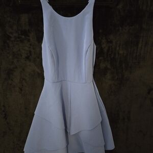 Nicole Miller light blue dress